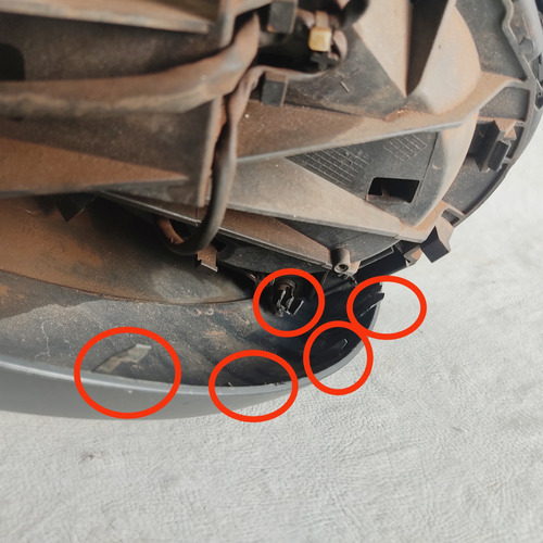 Retrovisor Lado Esquerdo Amarok 2010 Ao 20116 Leia Anúncio - Imagem 6