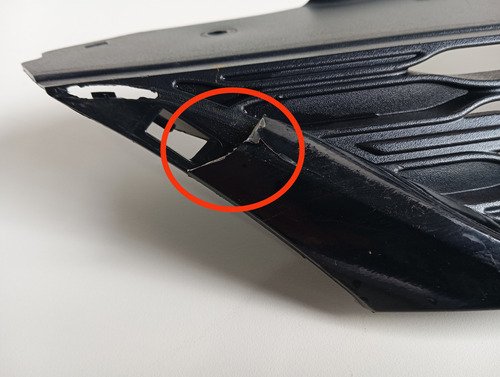 Grade Superior Dianteira Cruze 2017 Até 2019 Avaria Léia - Imagem 4