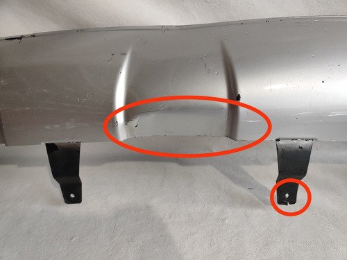Spoiler Parachoque Traseiro Peugeot 2008 2015 Ao 2019 Léia ! - Imagem 5