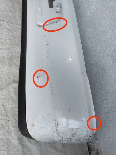 Parachoque Traseiro Gol G2 1995 Ao 1999 Avarias Léia Anúncio - Imagem 4