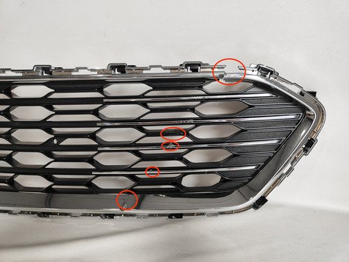 Grade Inferior Dianteira Cruze Sedan Ltz 2017 Até 19 Avaria - Imagem 3