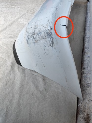 Parachoque Traseiro Gol G2 1995 Ao 1999 Avarias Léia Anúncio - Imagem 3