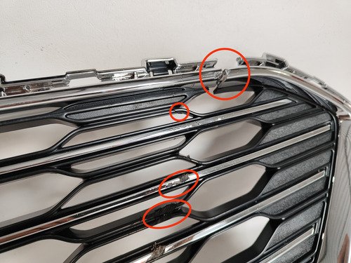 Grade Inferior Dianteira Cruze Sedan Ltz 2017 Até 19 Avaria - Imagem 4