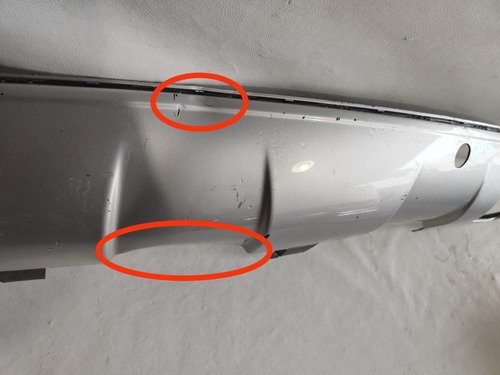 Spoiler Parachoque Traseiro Peugeot 2008 2015 Ao 2019 Léia ! - Imagem 4