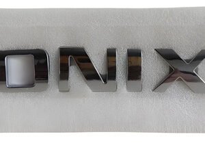 Emblemas Tampa Porta Mala Onix Primer 2020 A 2023 Novo Leia