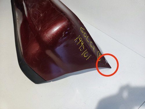 Parachoque Traseiro Gol G2 1995 Até 1999 Avaria Léia Anúncio - Imagem 3