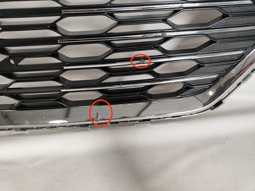 Grade Inferior Dianteira Cruze Sedan Ltz 2017 Até 19 Avaria - Imagem 5