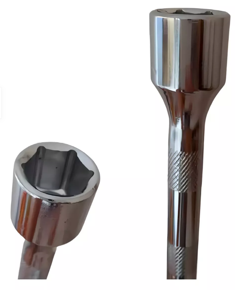 Chave Cruz de Roda Profissional 50cm Reforçada Aço - Imagem 4
