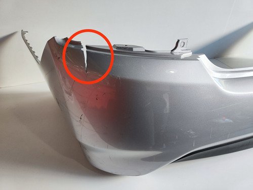 Parachoque Traseiro Versa 2015 Até 2020 Avaria Léia Anúncio - Imagem 4