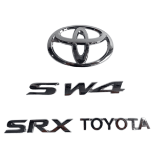 Emblema Tampa Traseira Sw4 Srx 2016 Até 2024 Avaria Leia